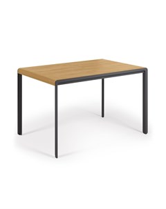 Раздвижной стол nadyria коричневый 120x74x80 см La forma