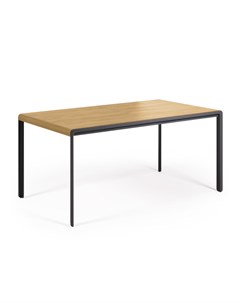 Раздвижной стол nadyria коричневый 160x74x90 см La forma