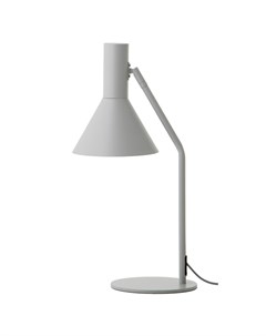Лампа настольная lyss светло серая матовая серый 50 0 см Frandsen
