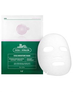 Увлажняющая тканевая маска с центеллой cica moisture mask Vt cosmetics