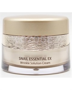 Крем для лица антивозрастной с экстрактом слизи улитки snail essential ex wrinkle solution cream The saem