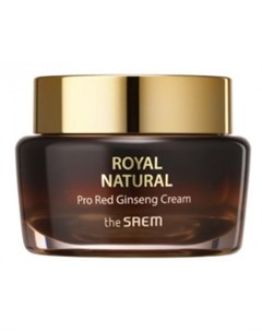 Крем для лица royal natural pro red ginseng cream The saem
