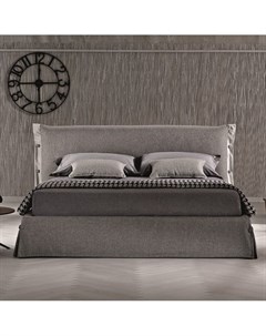Кровать alba серый 175x100x212 см Idealbeds