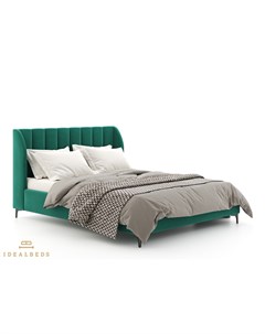 Кровать baxton studio sidoni зеленый 213x111x223 см Idealbeds