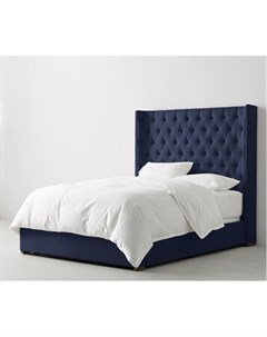 Кровать zadie tufted синий 222x160x215 см Idealbeds