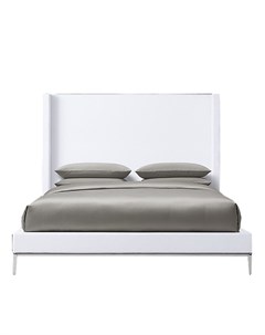 Кровать italia shelter серый 150x140x212 см Idealbeds