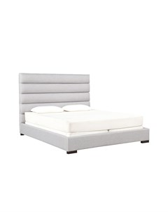 Кровать hudson серый 170x130x212 см Idealbeds