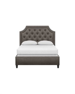 Кровать alison platform mod collection серый 150x150x215 см Idealbeds