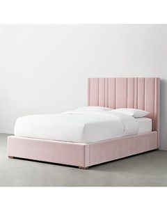 Кровать teagan platform розовый 150x120x212 см Idealbeds