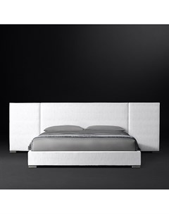 Кровать modena extended panel nontufted белый 240x100x212 см Idealbeds
