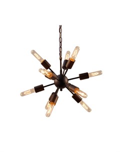 Подвесная люстра atom chandelier gramercy коричневый Gramercy
