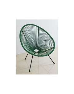 Кресло acapulco green зеленый 61x70x67 см R-home