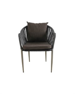 Кресло bitta серый 61x60x79 см R-home