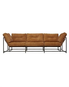 Трехместный диван комфорт черный 263x63x90 см The_sofa