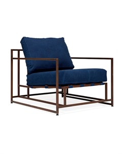 Кресло дэним синий 87x63x90 см The_sofa