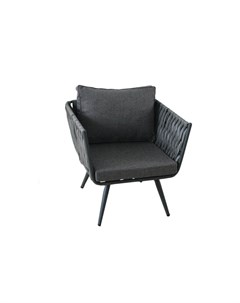 Кресло tosca черный 76x70x74 см R-home