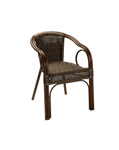 Кресло рио d коричневый 65x76x56 см R-home