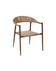 Кресло тимор коричневый 62x78x65 см R-home