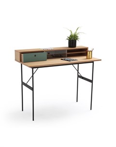 Письменный стол nyjo коричневый 110x89x55 см Laredoute
