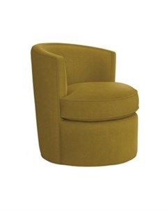 Кресло otis swivel желтый 81x73x78 см Idealbeds