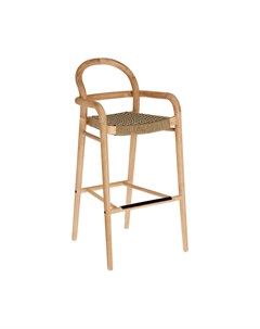 Барный стул sheryl бежевый 54x110x56 см La forma