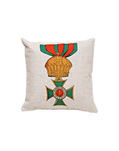 Декоративная подушка королевский венгерский орден святого стефана мультиколор 45 0x45 0x15 0 см Object desire