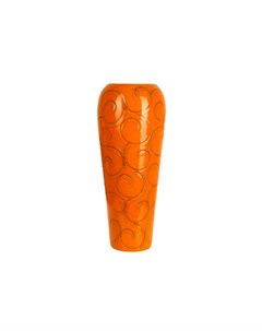 Ваза декоративная оранжевый 22x52 см Farol