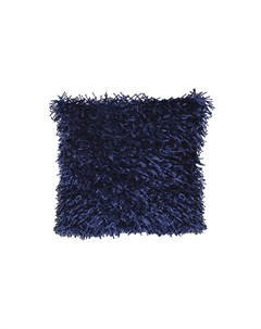 Подушка langflor teppich in metallic optik синий 50x50 см Goezze