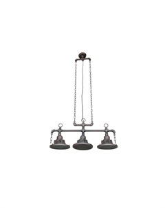 Подвесной светильник серый 78x150x78 см Loft