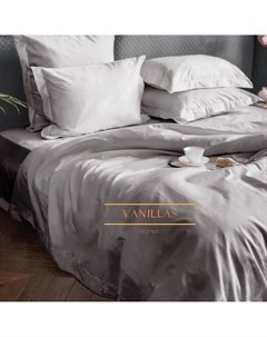 Комплект постельного белья лондонский туман серый 180x210 см Vanillas home