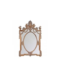 Зеркало настенное миранда золотой 104x162x7 см Object desire