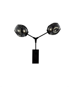 Дизайнерские люстры и светильники branching wall черный 55x50 см Mak-interior