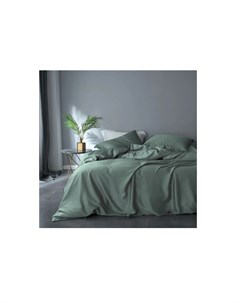 Комплект постельного белья семейный gently green зеленый 43x10x32 см Elhomme