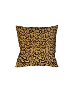 Интерьерная подушка леопард карамель мультиколор 45x45 см Object desire