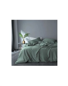 Комплект постельного белья 2 спальный gently green зеленый 43x10x32 см Elhomme