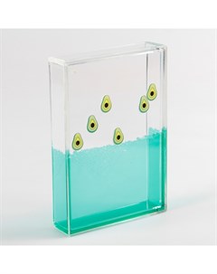 Рамка для фото aqua avokado зеленый 11x16x3 см Doiy