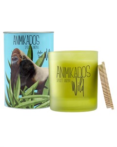 Свеча ароматическая gorilla зеленый 9 см Ambientair