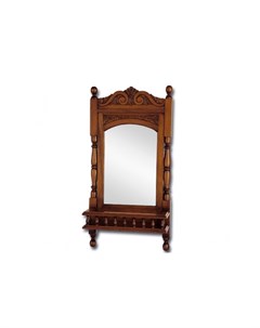 Зеркало коричневый 45x20x90 см Satin furniture