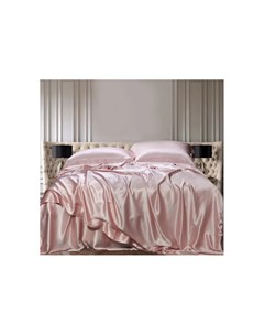 Комплект постельного белья семейный silk pink розовый 43x10x32 см Elhomme