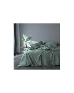 Комплект постельного белья 1 5 спальный gently green зеленый 43x10x32 см Elhomme
