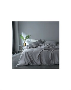 Комплект постельного белья семейный gently grey серый 43x10x32 см Elhomme