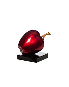 Статуэтка красное яблоко красный 13x16x18 см Garda decor