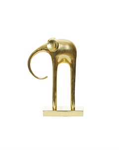 Статуэтка слон золотой 18x33x11 см Garda decor