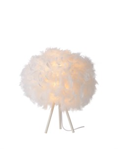 Настольная лампа goosy soft белый 25x40 5x25 см Lucide
