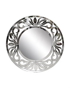 Зеркало круглое серебристый Garda decor