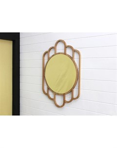 Деревянное зеркало santa b коричневый 65x80x5 см Banska