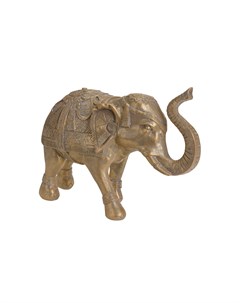 Статуэтка слон золотой 22x36x13 см Garda decor
