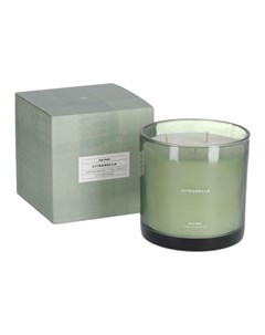 Свеча ароматическая citronella scented candle зеленый La forma