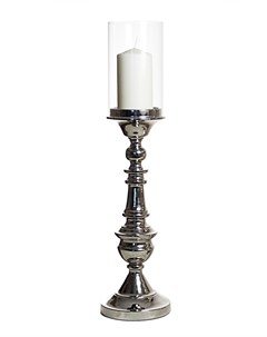 Подсвечник silver candle серебристый 15x63x15 см Garda decor