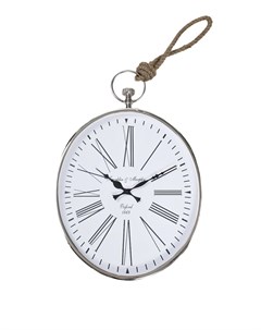 Часы настенные серебристый 38x70 см Garda decor